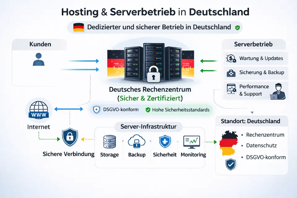 ISMS4All Managed Hosting auf dedizierter Infrastruktur in Deutschland